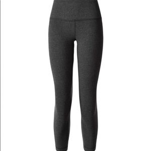Lululemon Wunder Under Crop III - Heathered Grey